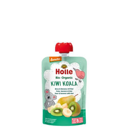 Holle 150904 purea di frutta Banana, Kiwi, Pesca 100 g