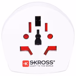 Skross 39768, Universale, Tipo F, 100 - 250 V, 13 A, Bianco, 3250 W