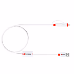 Skross BUZZ cavo USB 1 m USB A Micro-USB B/Lightning Bianco - Vista aggiuntiva 2