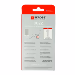 Skross BUZZ cavo USB 1 m USB A Micro-USB B/Lightning Bianco - Vista aggiuntiva 4