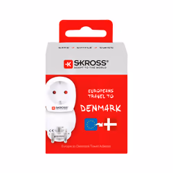 Skross 1.500232-E adattatore per presa di corrente Tipo C (Europlug) Tipo K (DK) - Vista aggiuntiva 4