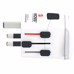 Skross 1.103165 adattatore per presa di corrente Universale Bianco