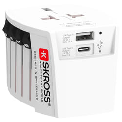 Skross 60572 Caricabatterie per dispositivi mobili Bianco