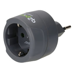 Max Hauri AG 165440 adattatore per presa di corrente Universale Tipo C (Europlug) Nero
