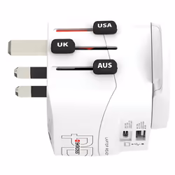 Skross 1.302474 adattatore per presa di corrente Universale Bianco - Vista aggiuntiva 3