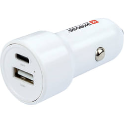 Skross Caricabatteria dual Car 65 W PD Portata massima corrente=3.25 A 12 V a 5 V, 12/24 V, 24 V a 5 V