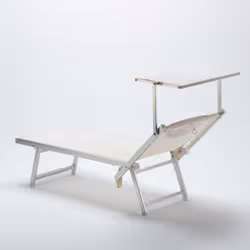 ProduceShop Lettino Mare Prendisole Professionale Sdraio Alluminio Spiaggia ITALIA
