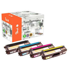 Peach PT793 cartuccia toner 4 pz Compatibile Nero, Ciano, Magenta, Giallo
