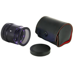 Ideal Tek LE.003UV.ITU 10X Lupe mit mm-Skala, 8 UV LED Lente d'ingrandimento portatile con illuminazione LED Ingrandime