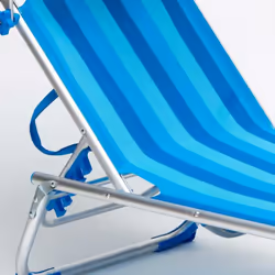 ProduceShop Lettino CALIFORNIA Strisce Blu