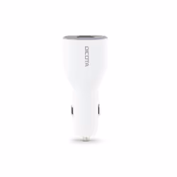 DICOTA D31932 Caricabatterie per dispositivi mobili Computer portatile, Smartphone, Tablet Bianco Accendisigari Auto - Vista aggiuntiva 4