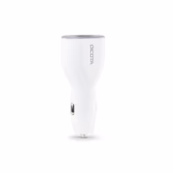 DICOTA D31932 Caricabatterie per dispositivi mobili Computer portatile, Smartphone, Tablet Bianco Accendisigari Auto - Vista aggiuntiva 5