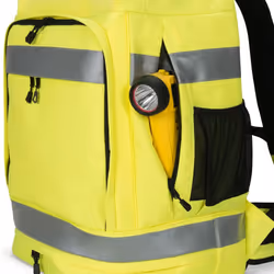 DICOTA Hi-Vis zaino Giallo Polietilene tereftalato (PET), Poliuretano termoplastico (TPU) - Vista aggiuntiva 5