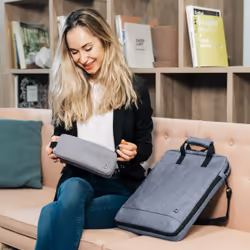 DICOTA Eco MOTION Poliestere Grigio Unisex - Vista aggiuntiva 5