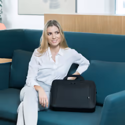 DICOTA Eco Top Traveller BASE 17.3" Borsa con caricamento dall'alto Nero - Vista aggiuntiva 6