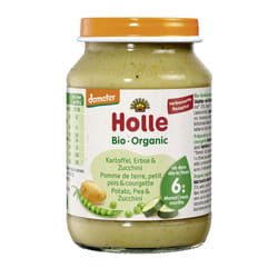 Holle 167804 Alimento a base di verdure per bambini Patata, Zucchine