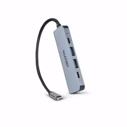 DICOTA D32060 hub di interfaccia USB tipo-C Argento - Vista aggiuntiva 3