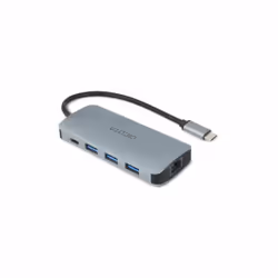 DICOTA D32062 hub di interfaccia USB tipo-C Argento - Vista aggiuntiva 2