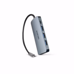 DICOTA D32062 hub di interfaccia USB tipo-C Argento - Vista aggiuntiva 3