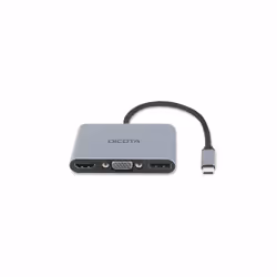 DICOTA D32064 docking station per dispositivo mobile Tablet/Smartphone/Laptop Argento - Vista aggiuntiva 6