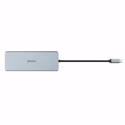 DICOTA D32065 hub di interfaccia USB 3.2 Gen 1 (3.1 Gen 1) Type-C Argento - Vista aggiuntiva 4