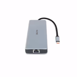 DICOTA D32065 hub di interfaccia USB 3.2 Gen 1 (3.1 Gen 1) Type-C Argento - Vista aggiuntiva 5