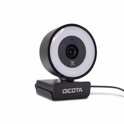 DICOTA D32066 webcam 5 MP 2592 x 1944 Pixel USB 2.0 Nero - Vista aggiuntiva 2