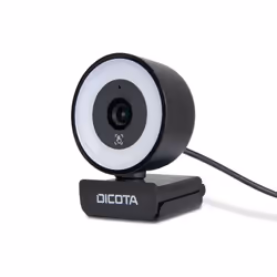 DICOTA D32066 webcam 5 MP 2592 x 1944 Pixel USB 2.0 Nero - Vista aggiuntiva 4