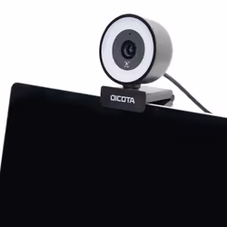 DICOTA D32066 webcam 5 MP 2592 x 1944 Pixel USB 2.0 Nero - Vista aggiuntiva 5