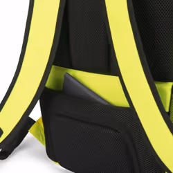 DICOTA P20471-17 zaino Nero, Grigio, Giallo Polietilene tereftalato riciclato (rPET) - Vista aggiuntiva 7