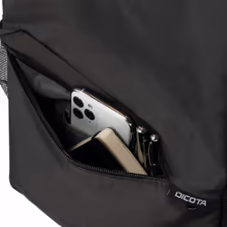 DICOTA D32085-RPET borsa per laptop 16" Zaino Nero - Vista aggiuntiva 5