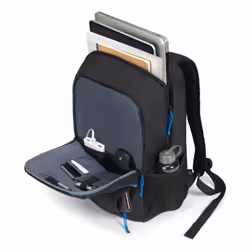 DICOTA SPIN II zaino Zaino casual Nero Polietilene tereftalato (PET) - Vista aggiuntiva 5