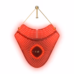Maschera LED ringiovanente per collo, décolleté e nuca