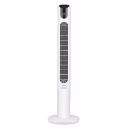Trisa 9359.7010, Ventilatore a torretta, Nero, Bianco, Pavimento, 55 dB, 70°, Pulsanti, Wireless