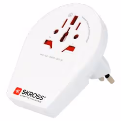 Skross 1.500271-E adattatore per presa di corrente Universale Bianco - Vista aggiuntiva 2