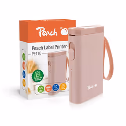 Peach PE110, Termica diretta, 203 x 203 DPI, 60 mm/s, Wireless, Batteria integrata, Rosa