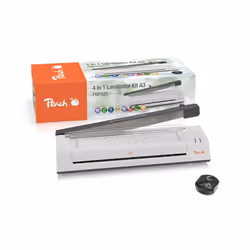 Peach 511057, 33 cm, Laminatrice a freddo/caldo, 5 min, 250 mm/min, A3, Manuale