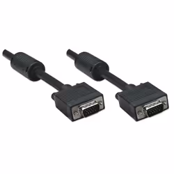 Manhattan SVGA 1.8m cavo VGA 1,8 m VGA (D-Sub) Nero