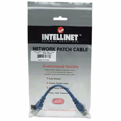 Intellinet 318129 cavo di rete Blu 0,5 m Cat5e U/UTP (UTP)