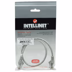 Intellinet Cat5e, 0.45m cavo di rete Grigio 0,5 m U/UTP (UTP) - Vista aggiuntiva 4