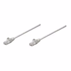 Intellinet Cat5e, 3m cavo di rete Grigio U/UTP (UTP)
