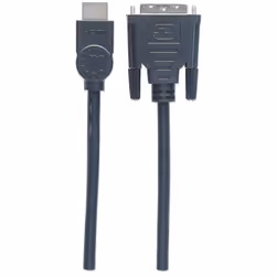 Manhattan 372510 cavo e adattatore video 3 m HDMI tipo A (Standard) DVI-D Nero - Vista aggiuntiva 4