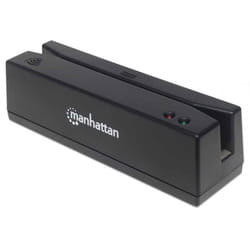 Manhattan 460255 lettore di carte magnetiche USB Nero