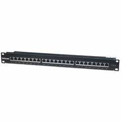 Intellinet 720038, IEEE 802.3, IEEE 802.3ab, IEEE 802.3u, Fast Ethernet, Gigabit Ethernet, RJ-45, F/UTP (FTP), Nero, Montaggi ...