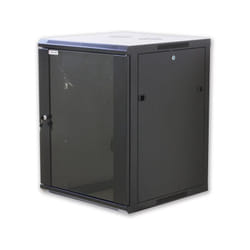 Armadio Rack 19'' a muro 9 unita' sezione unica prof. 450 Nero - Intellinet