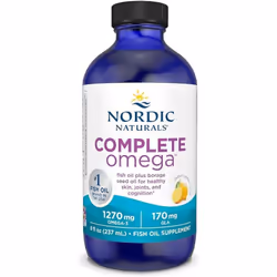 Complete Omega™ 1270 mg è una miscela perfettamente bilanciata di olio di pesce e olio di borragine.
