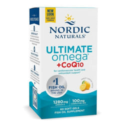 Nordic Naturals Olio di pesce Ultimate Omega + CoQ10 1280 mg 60 St