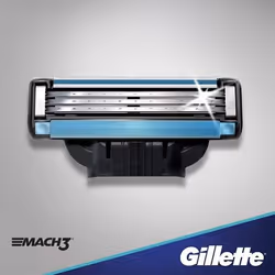 Gillette Mach 3 lametta 8 pz Uomo