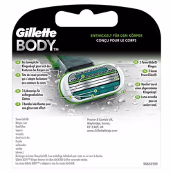 Gillette Body lametta