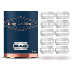 King c. da uomo lamette di ricambio per rasoio confezione da 10 pz - Gillette